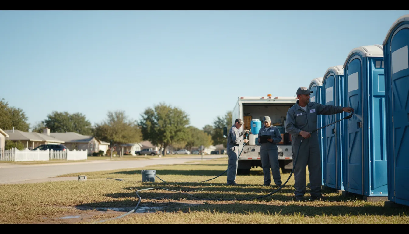 Long-Term Portable Toilet Rental in Happy Jack, AZ near me